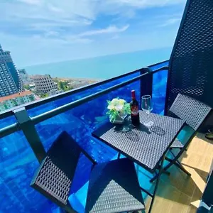 شقة فندقية Orbi City Sea View باتومي